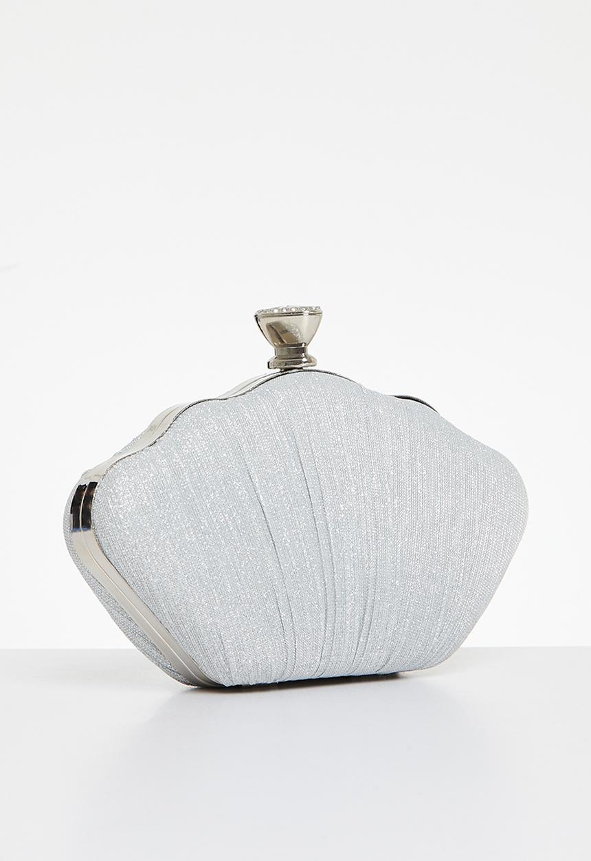 Tessa Design - Amelia clutch bag-silver