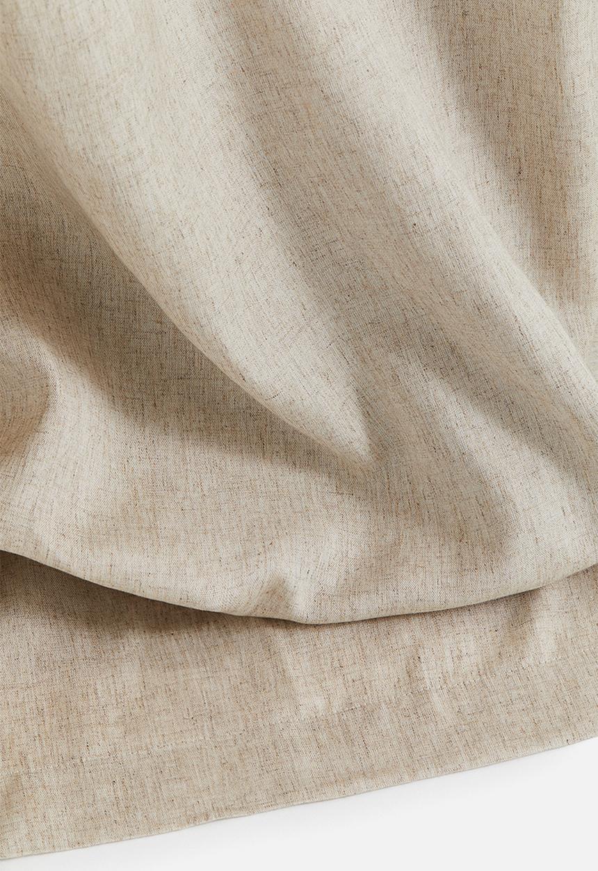 H&M - 2-pack blackout lyocell-blend curtains - beige