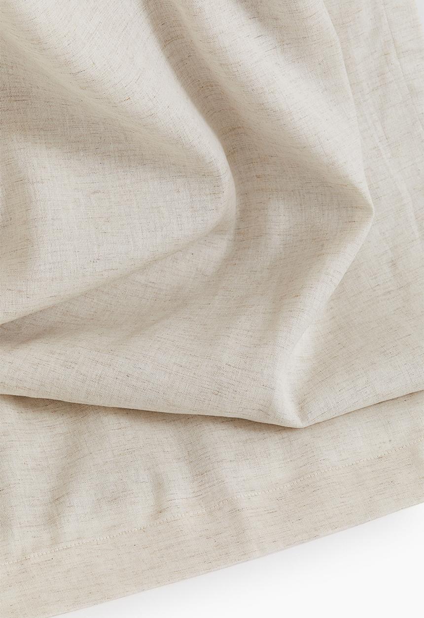 H&M - 2-pack blackout lyocell-blend curtains - white