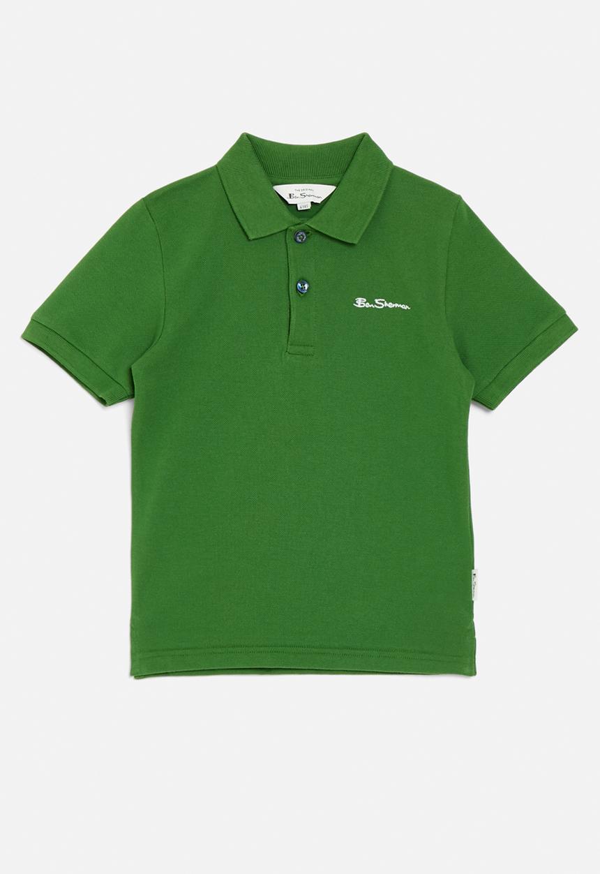 Ben Sherman - Boys short sleeve polo - green