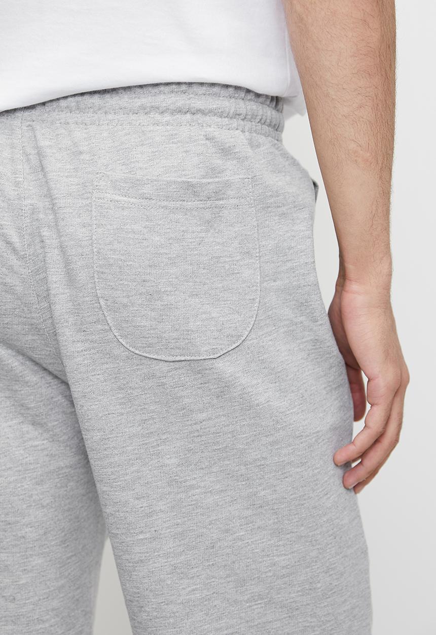 DC - Dc logo short - grey heather (knfh)