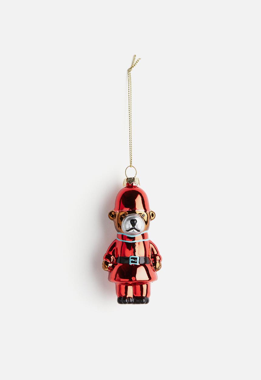 H&M - Teddy bear christmas decoration - red