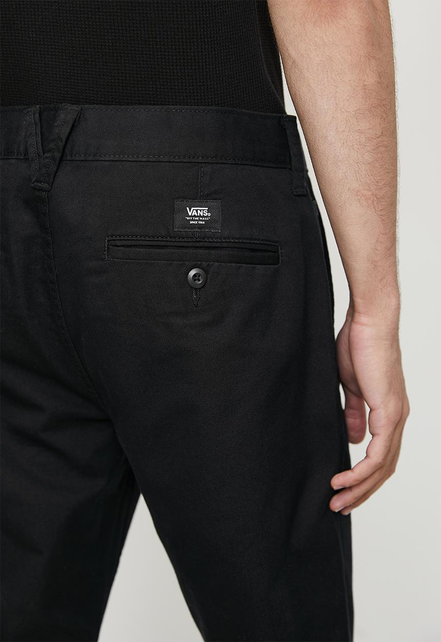 Vans - Authentic chino slim pant - black