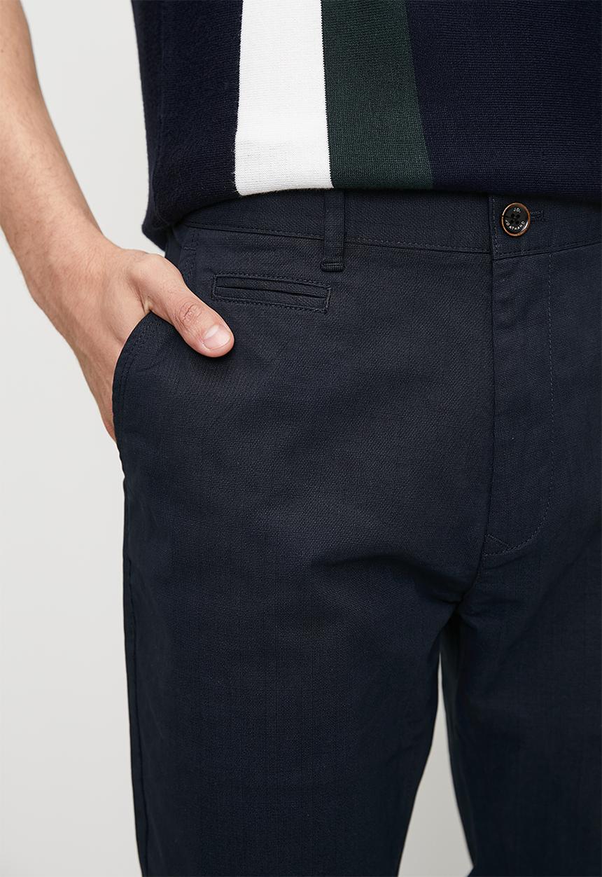 Jonathan D - PACINO Straight leg pant - Navy