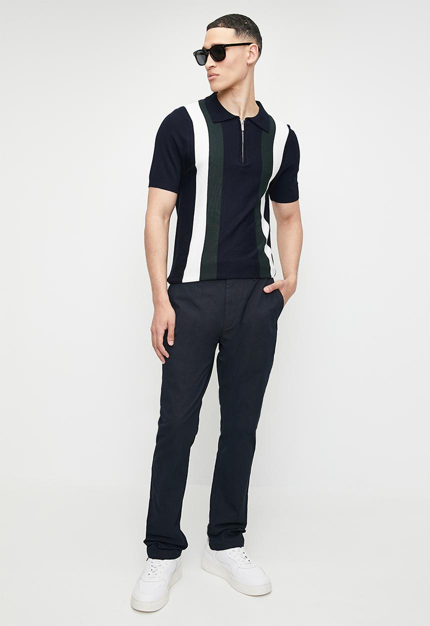 Jonathan D - PACINO Straight leg pant - Navy