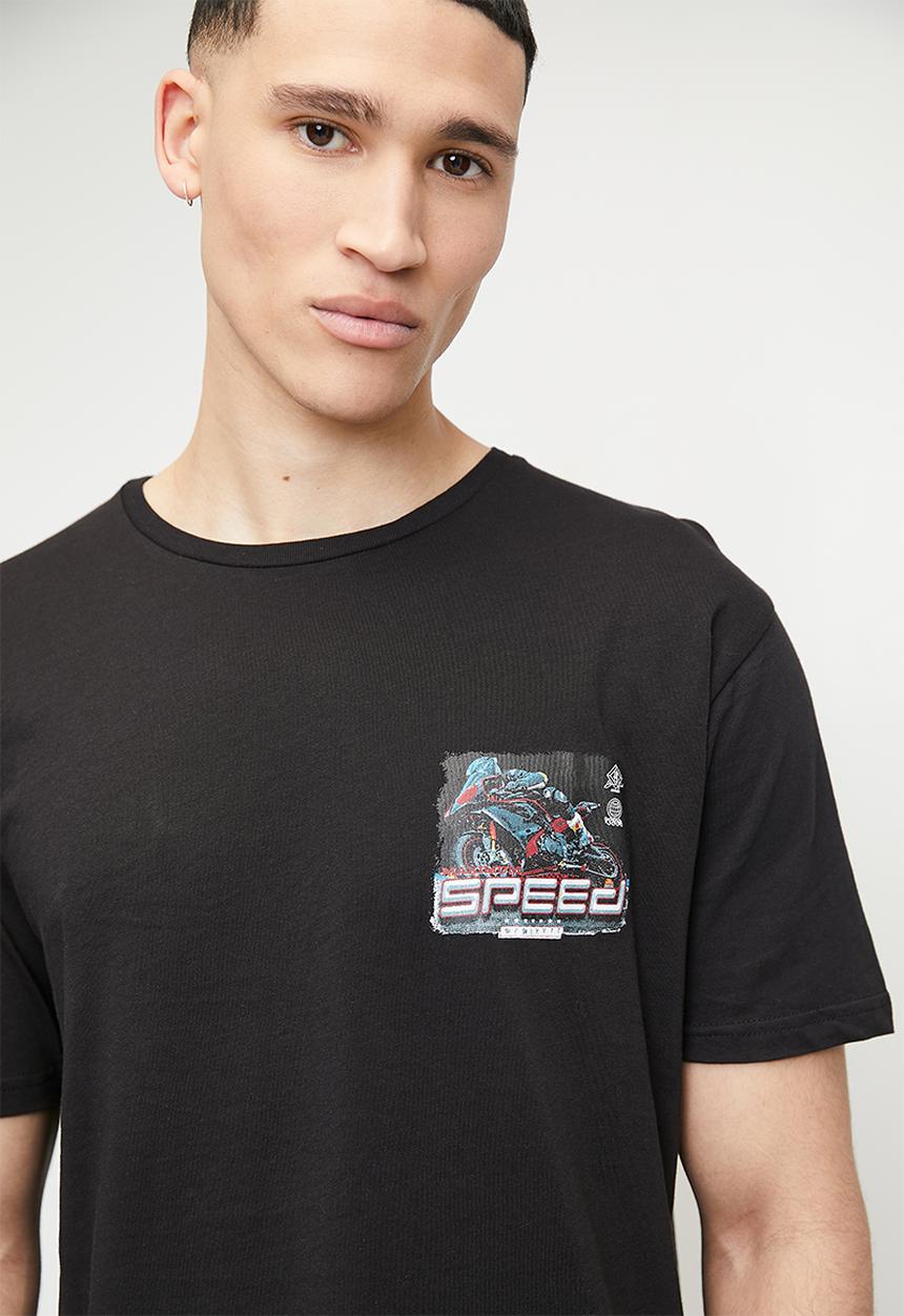 Brave Soul - T-Shirt - Jet Black