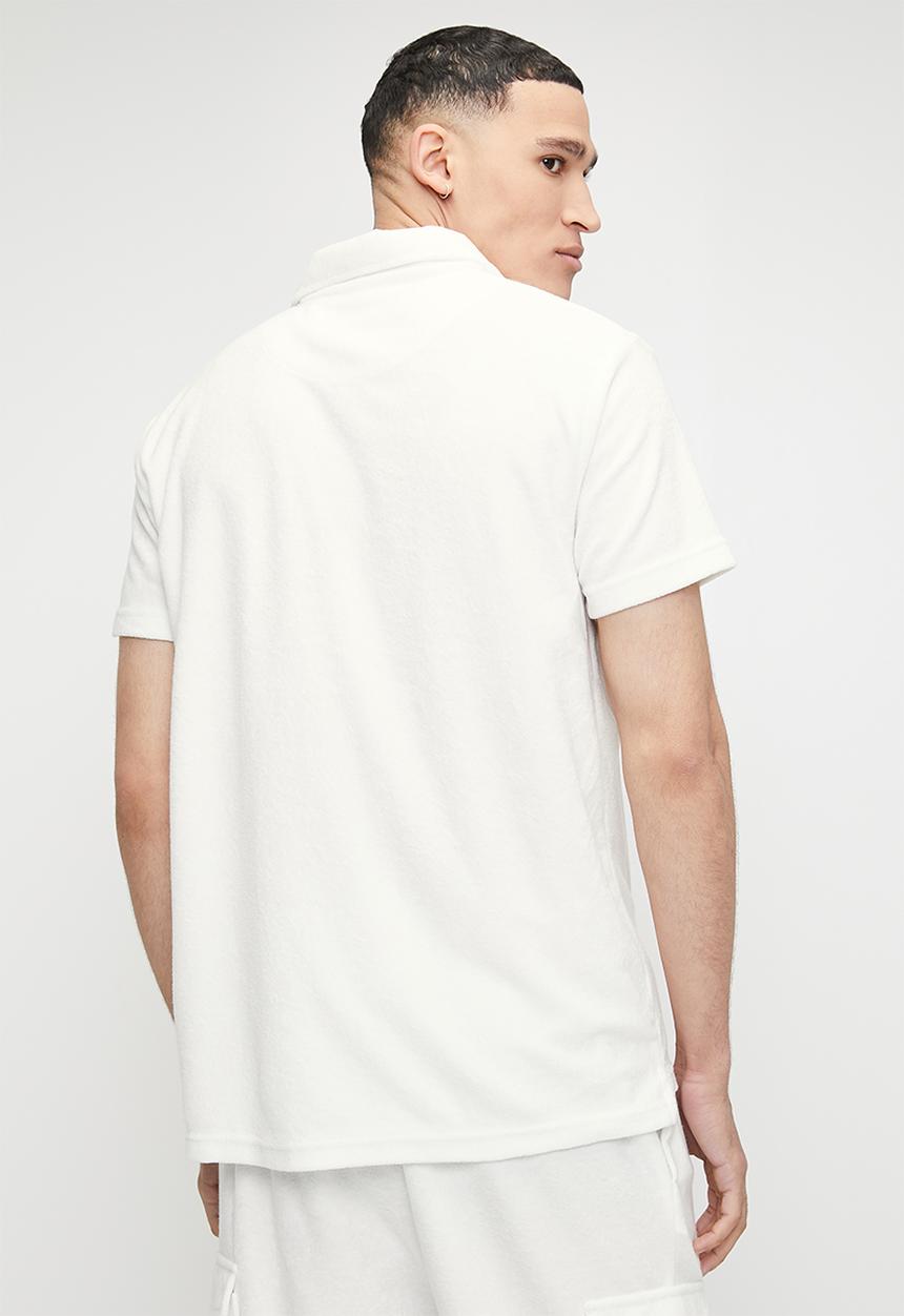 Brave Soul - Polo T-Shirt - Off white