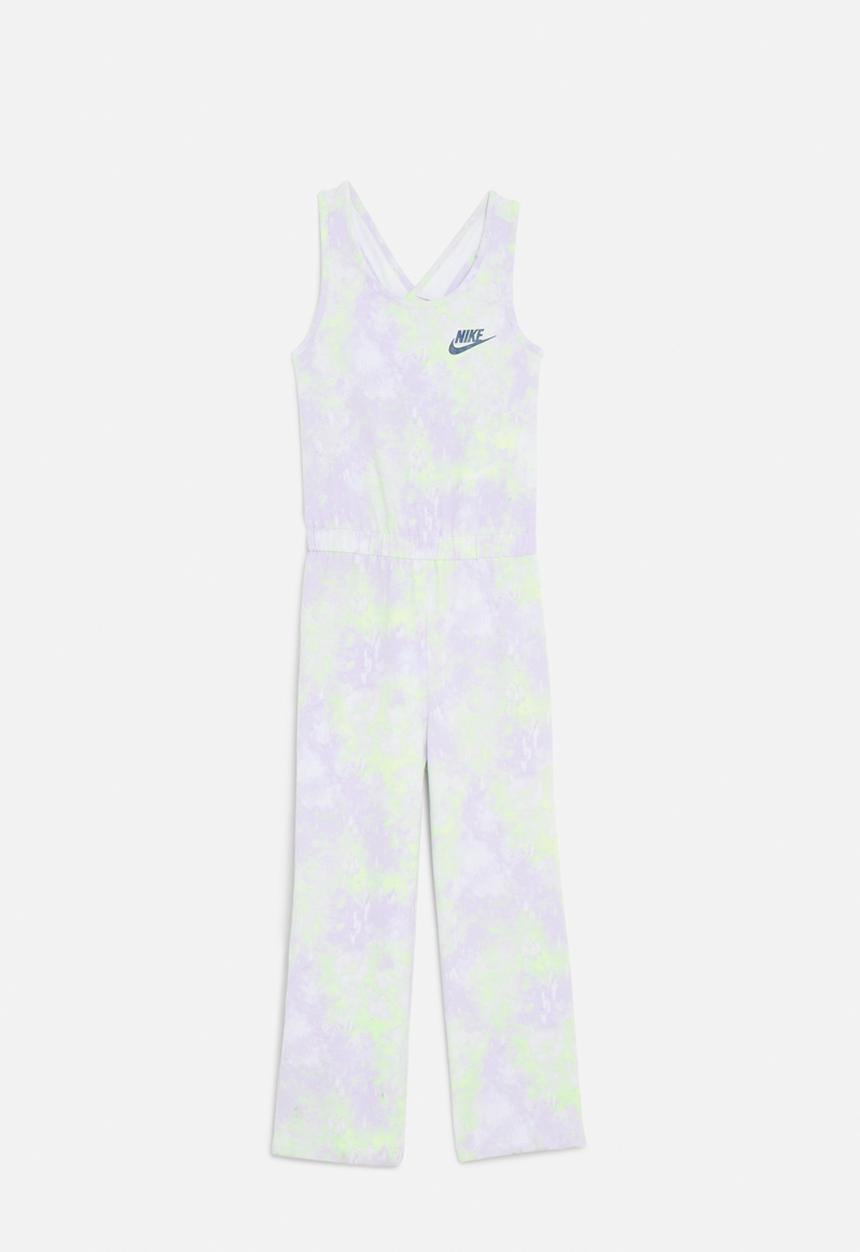 Nike - Nkg printed club wide leg jump - nike barely grape