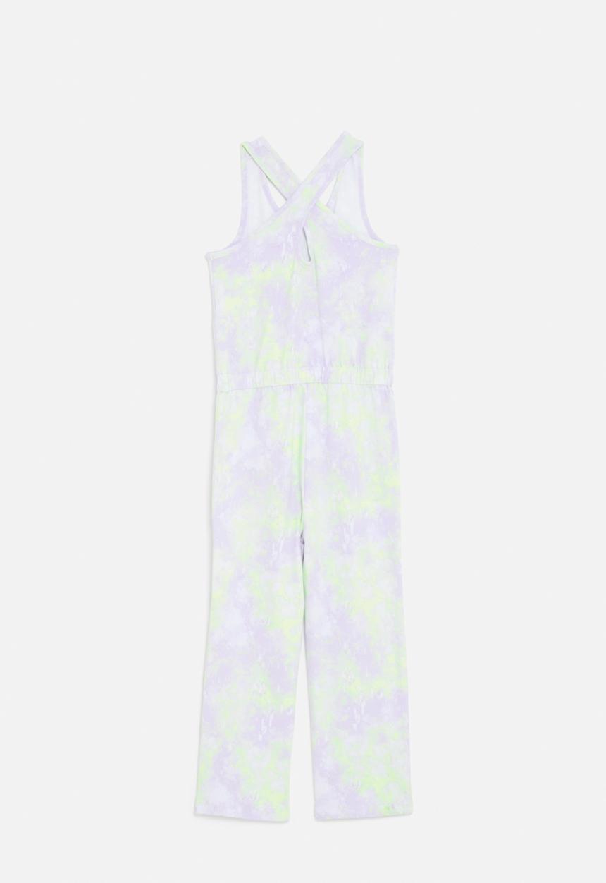 Nike - Nkg printed club wide leg jump - nike barely grape