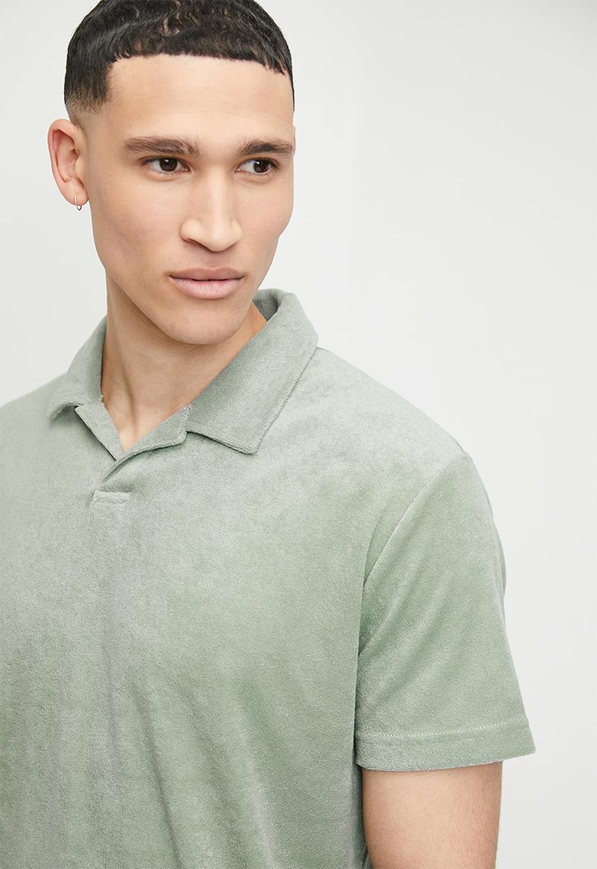 Brave Soul - Polo T-Shirt - Mint Green