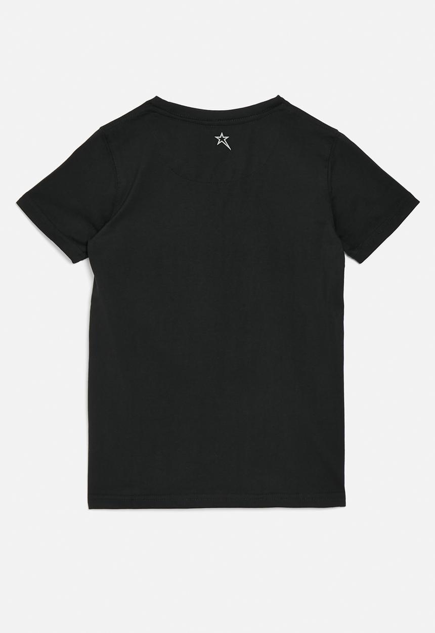 SOVIET - Boys crew neck  fashion tee - black