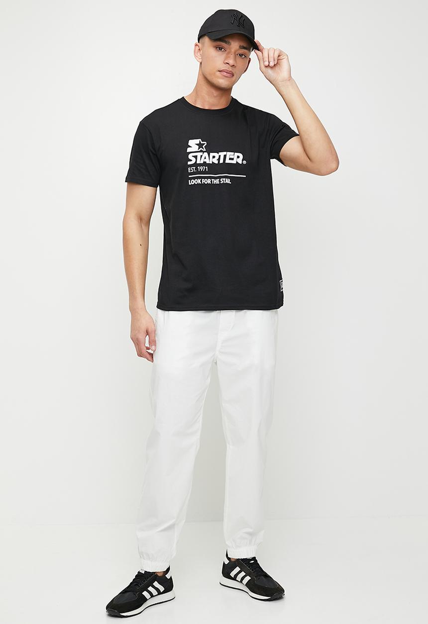 Starter - Starter look for the star tee - black & white