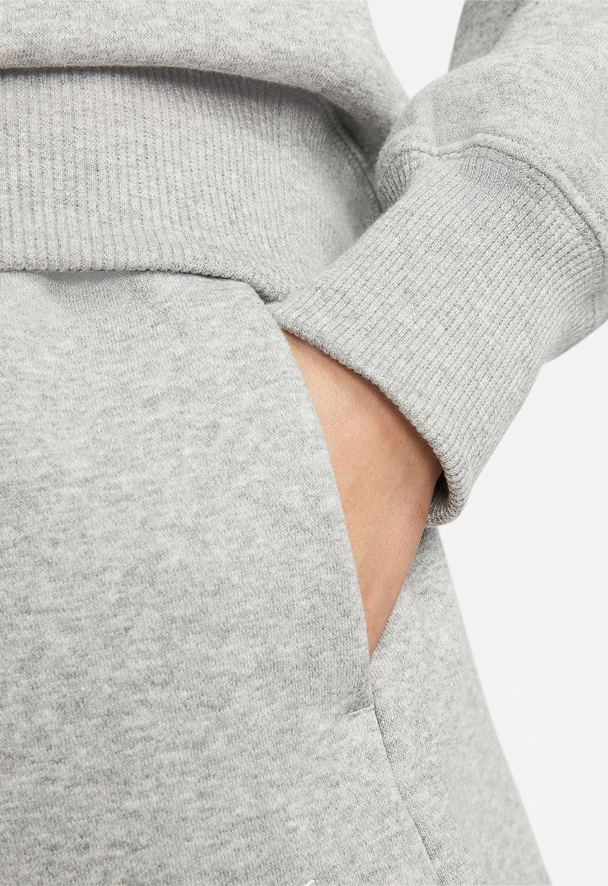 Nike - Nike Phoenix Fleece Crew - Dk Grey Heather/Sail