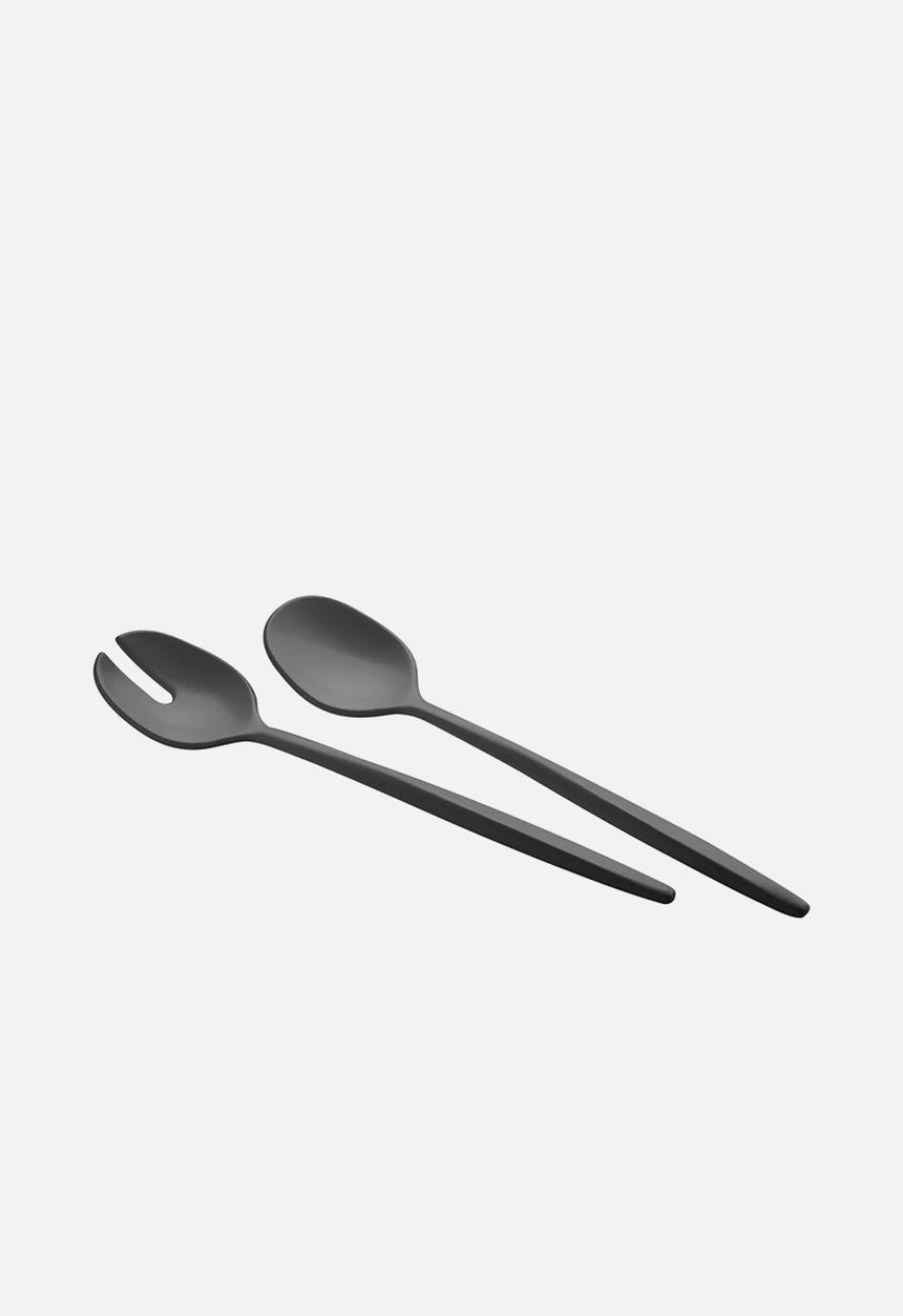Guzzini - Fusion salad servers set of 2 - Black