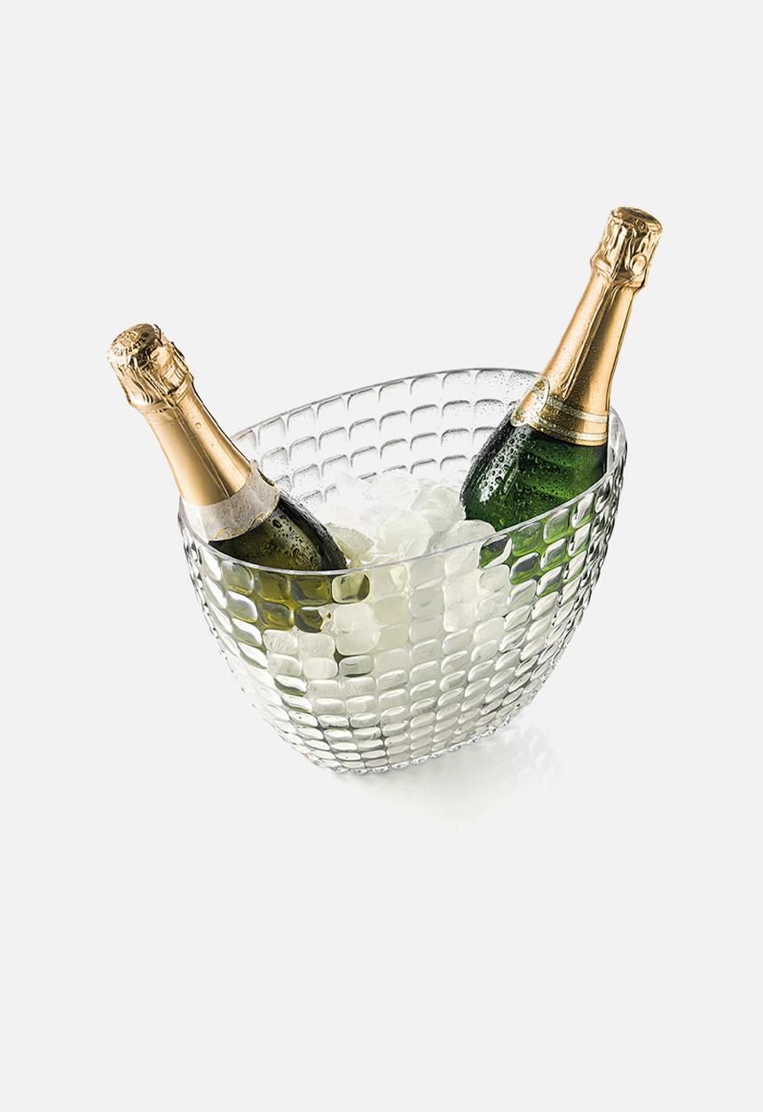 Guzzini - Tiffany chiller bucket - Clear