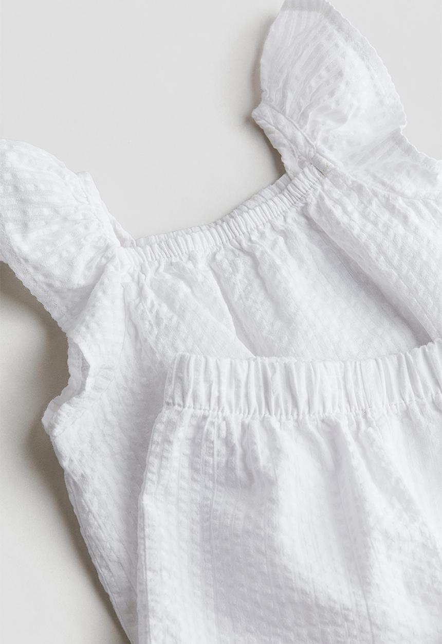 H&M - 2 piece set - white