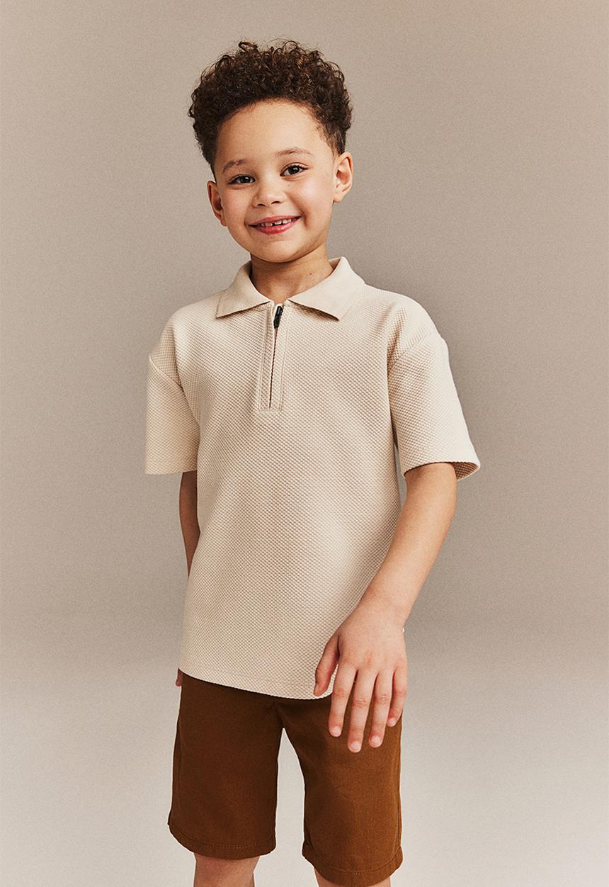 H&M - Cotton chino shorts - brown