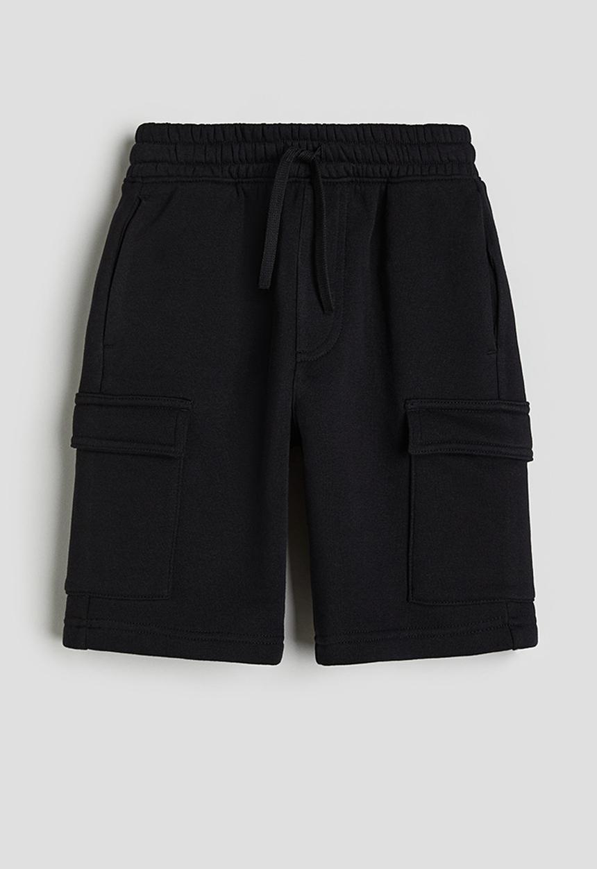H&M - Cargo shorts - black