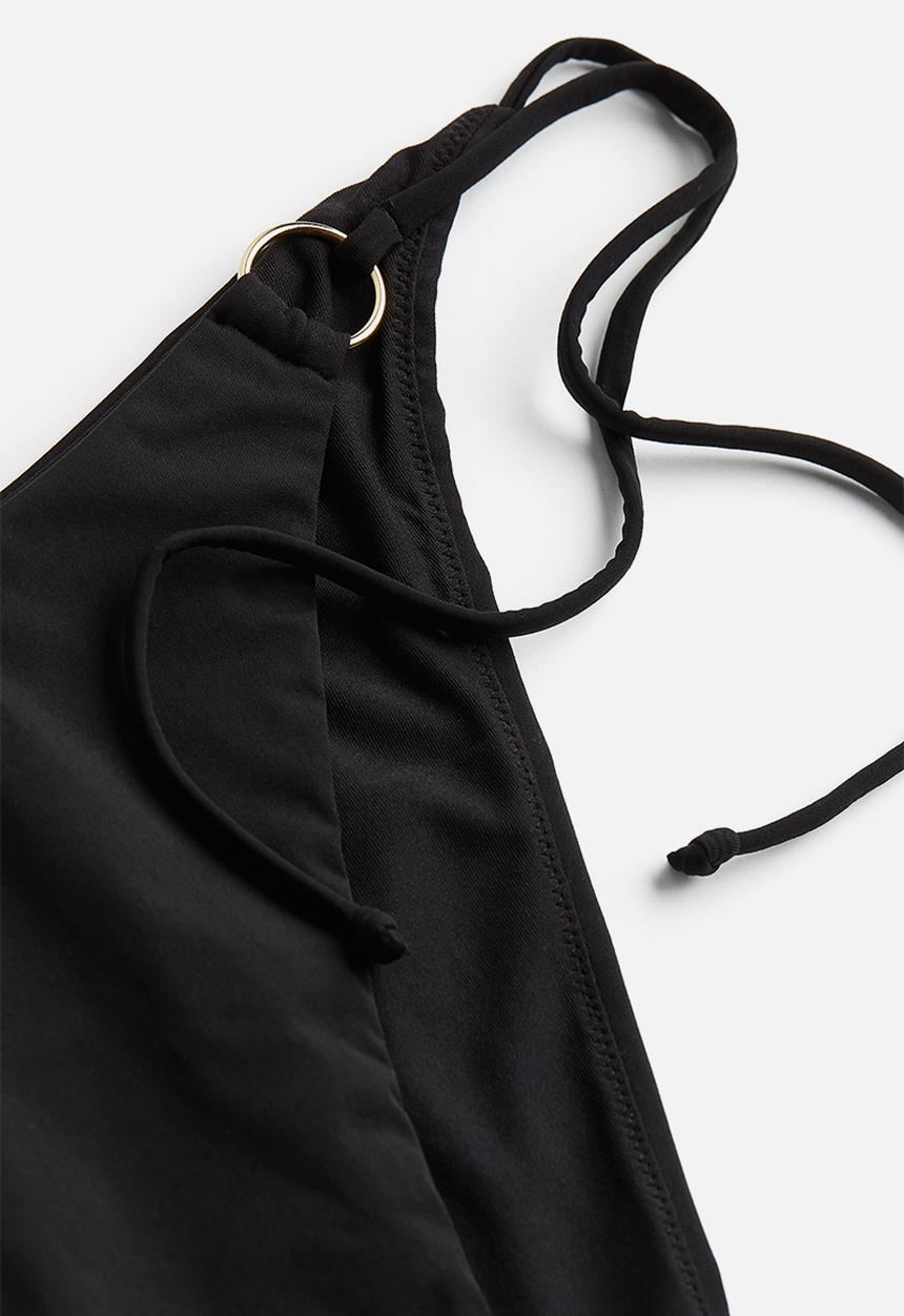 H&M - Tie tanga bikini bottoms - black