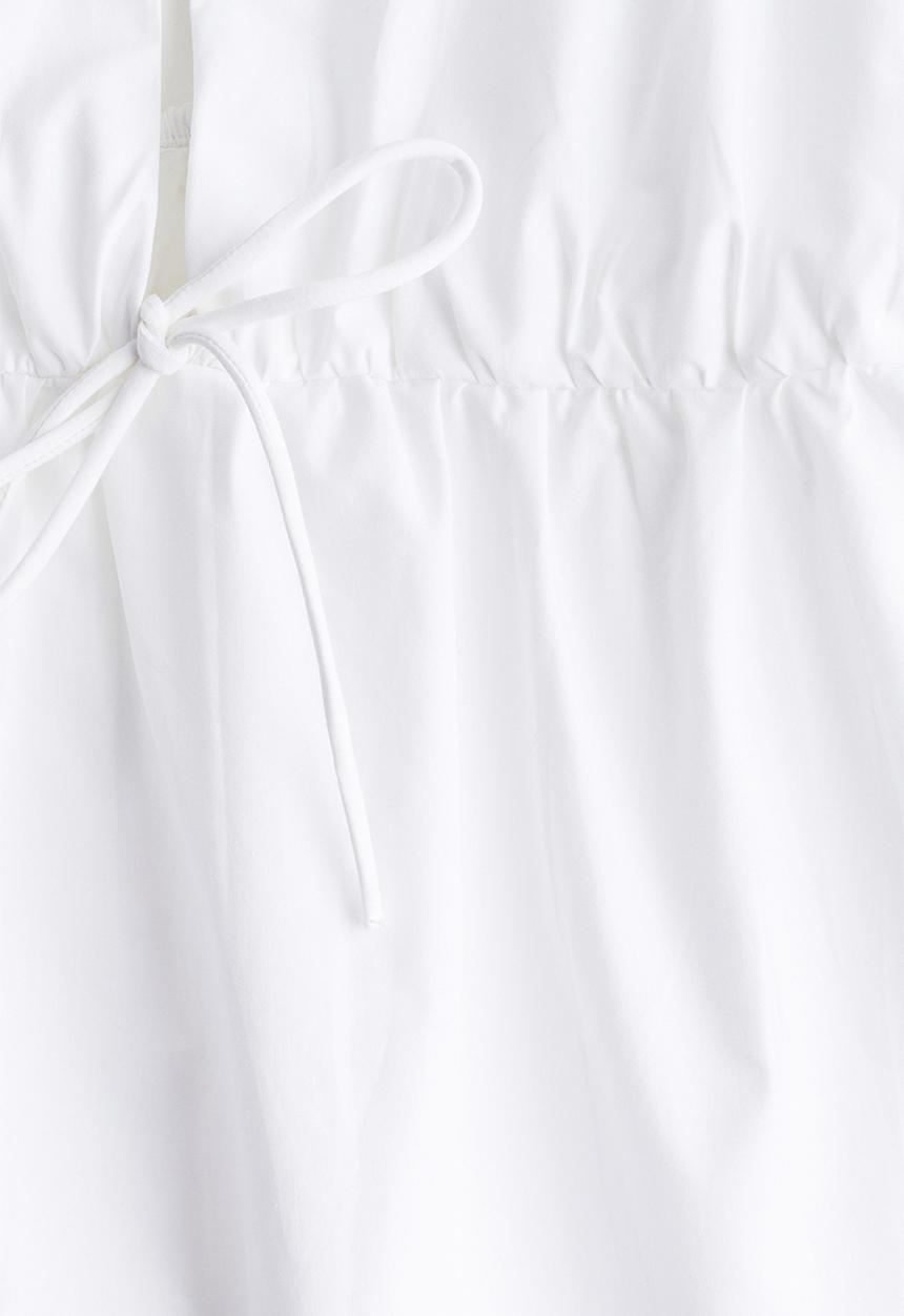 H&M - Tie-detail strappy top - white