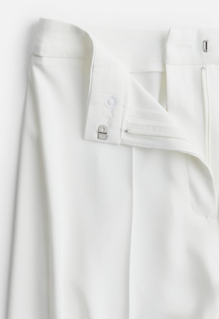 H&M - Wide trousers - white