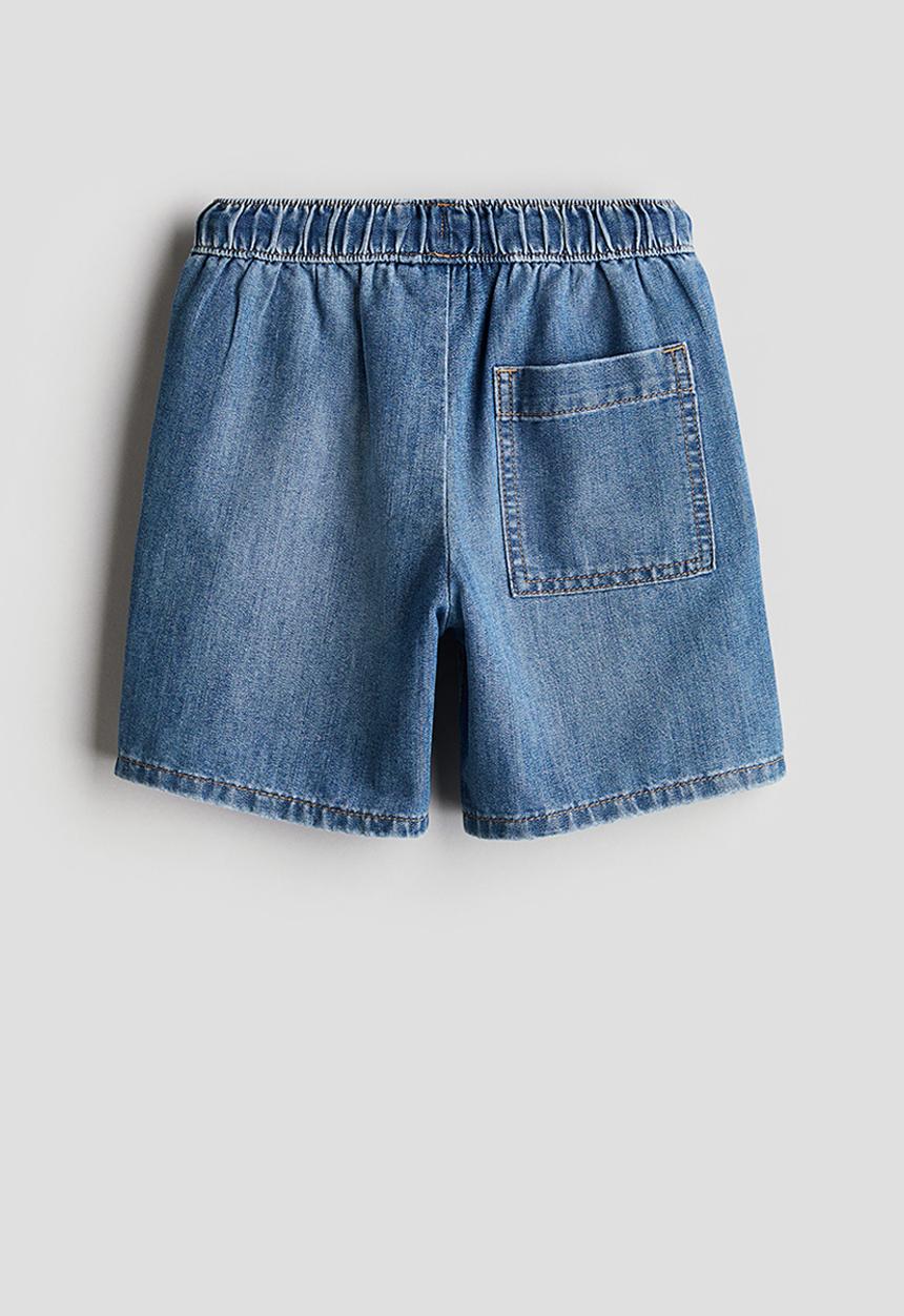 H&M - Pull-on denim shorts - denim blue