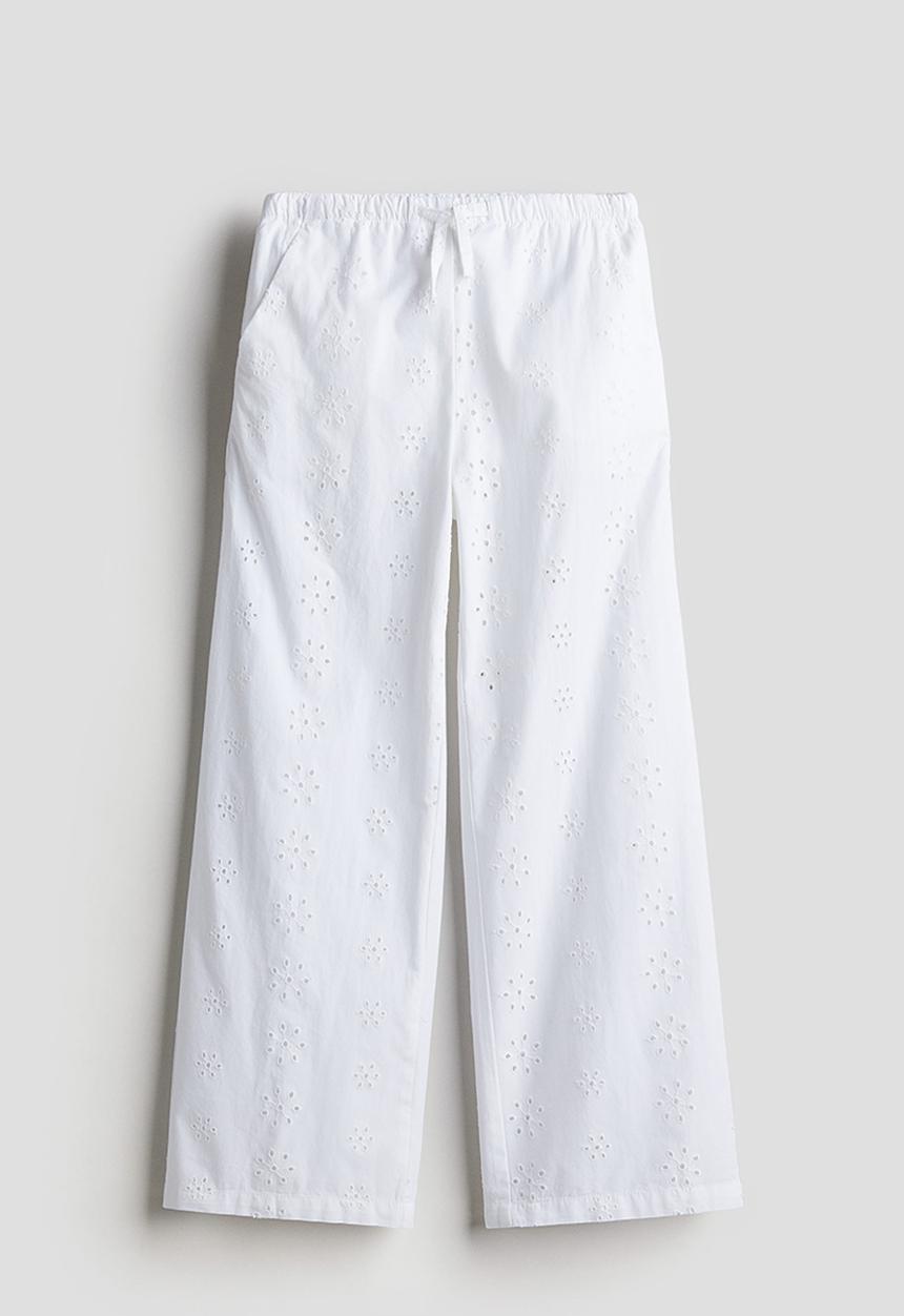 H&M - Pull-on trousers - white