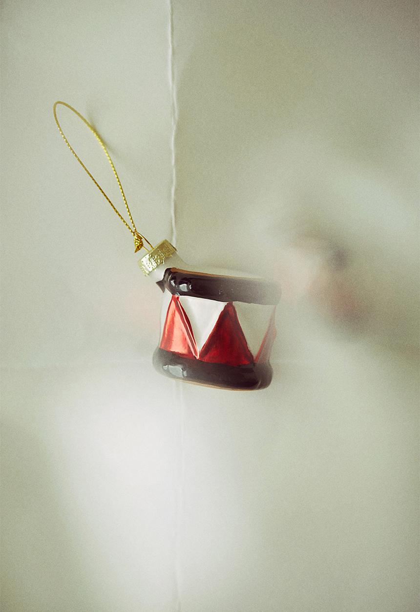 H&M - Christmas decoration - Red Drum