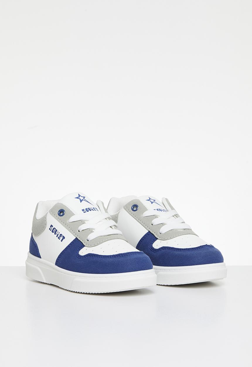 SOVIET - K society 24 - white/royal/lt grey
