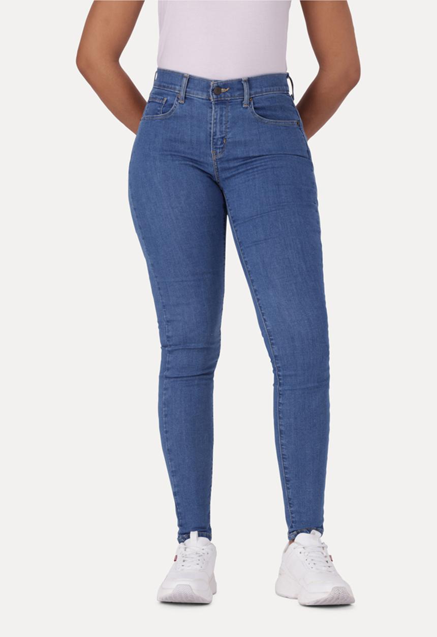 Levi’s® - Curvy Hirise Superskinny - Beach Break Stone