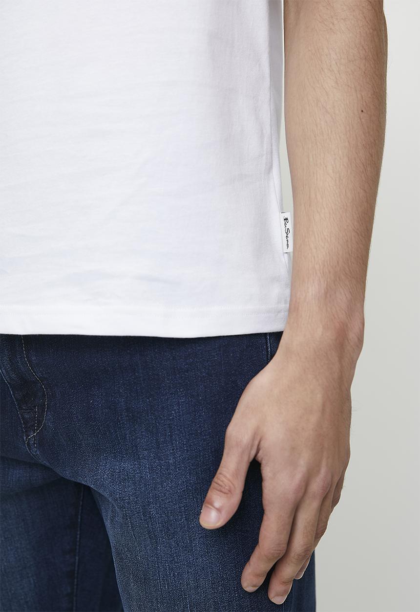 Ben Sherman - Deconstructed Target - White