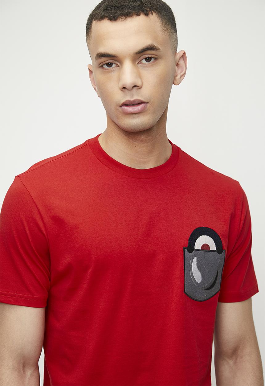 Ben Sherman - Target Pkt Tee-Shirt - Red
