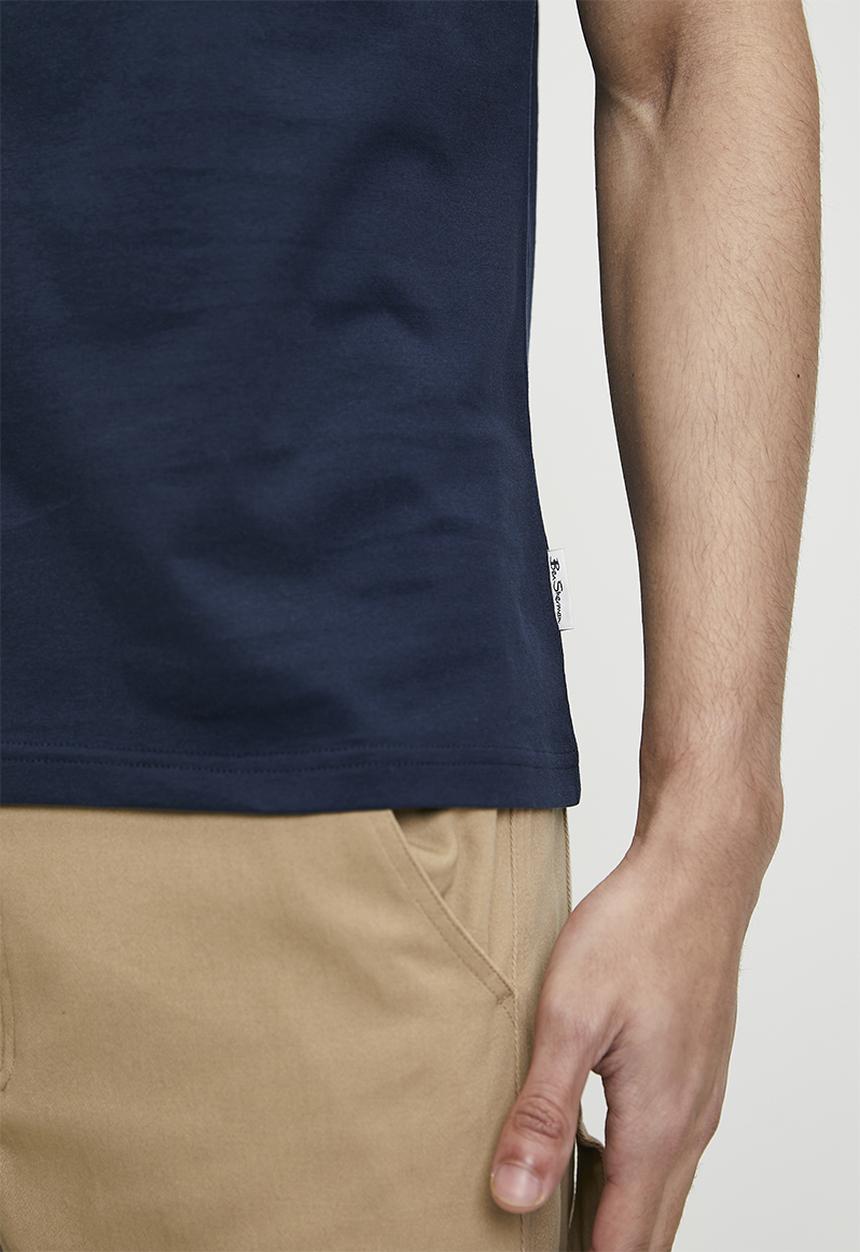 Ben Sherman - Motion Target Puff Print - Navy
