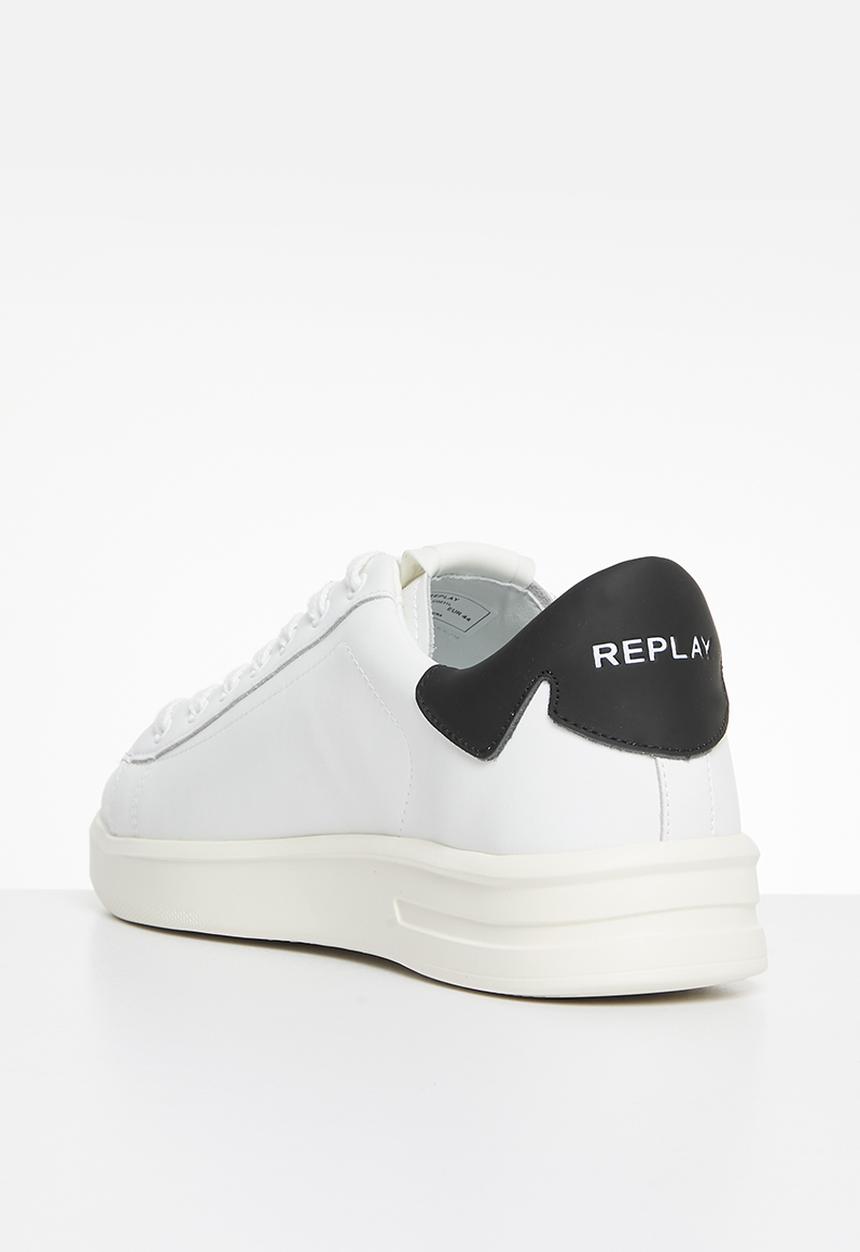 Replay - University - university m prime 2 -  white & black