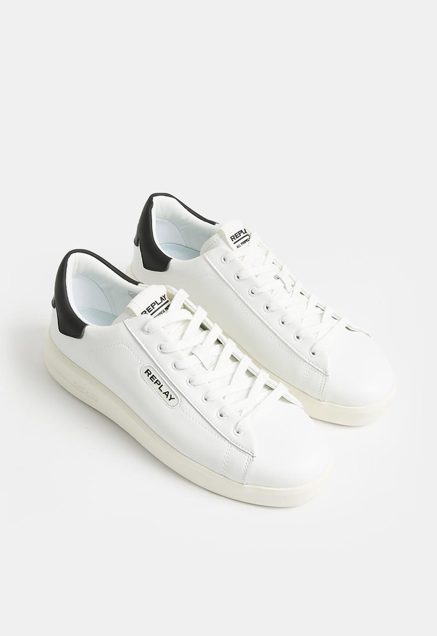 Replay - University - university m prime 2 -  white & black