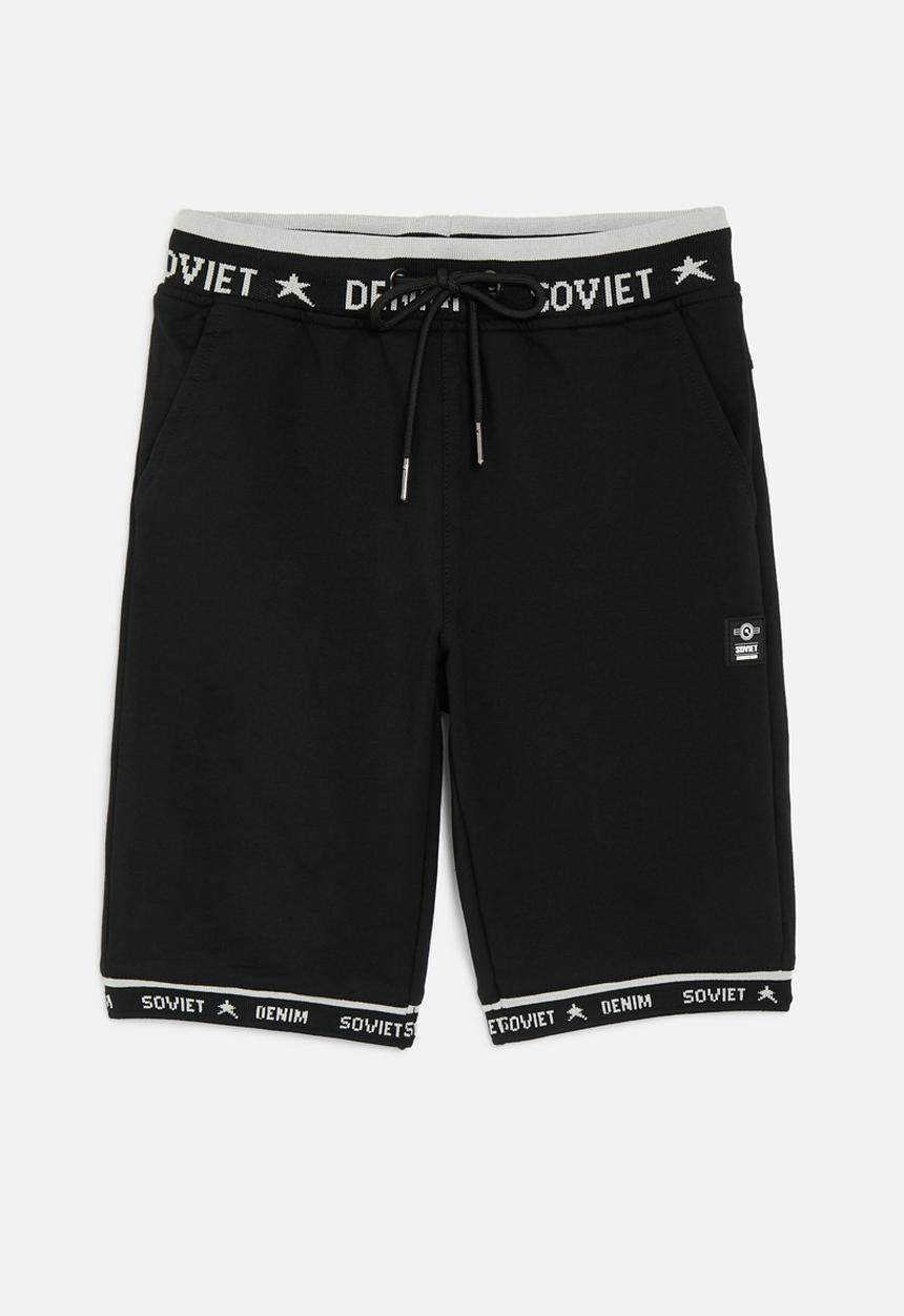 SOVIET - Boys track short - black