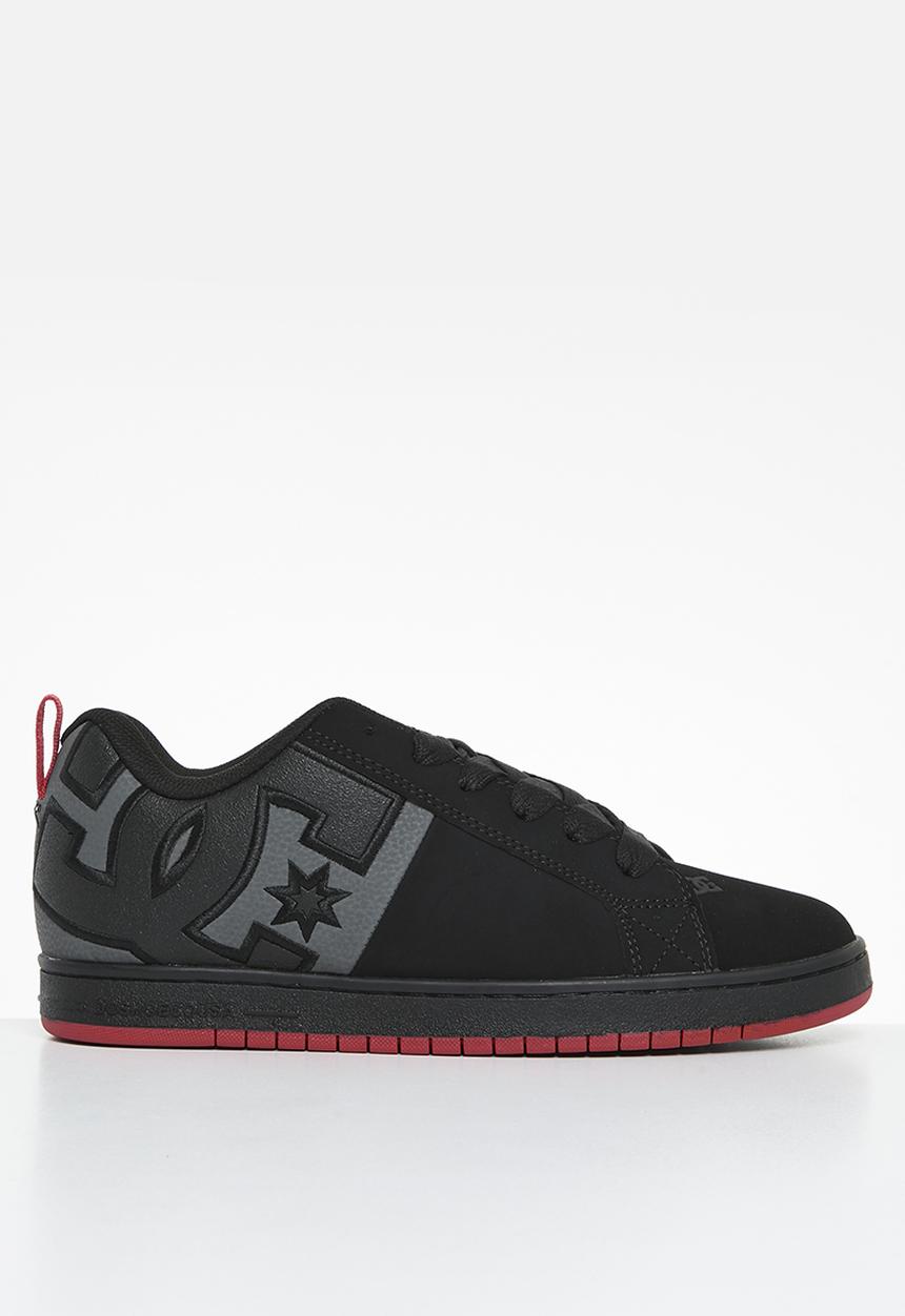 DC - CCourt Graffik Sq - Black/Grey/Red
