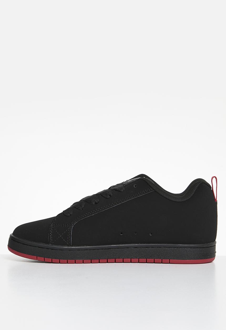 DC - CCourt Graffik Sq - Black/Grey/Red