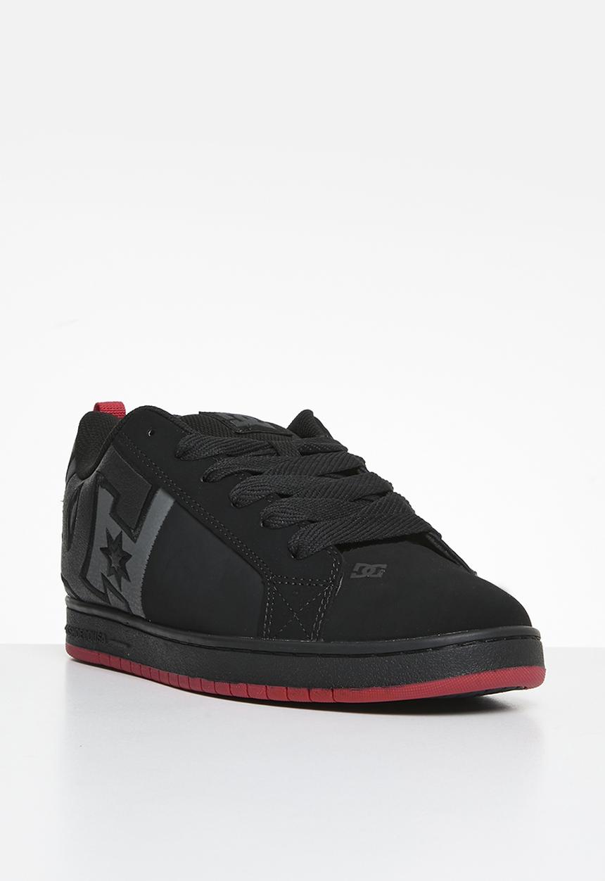 DC - CCourt Graffik Sq - Black/Grey/Red
