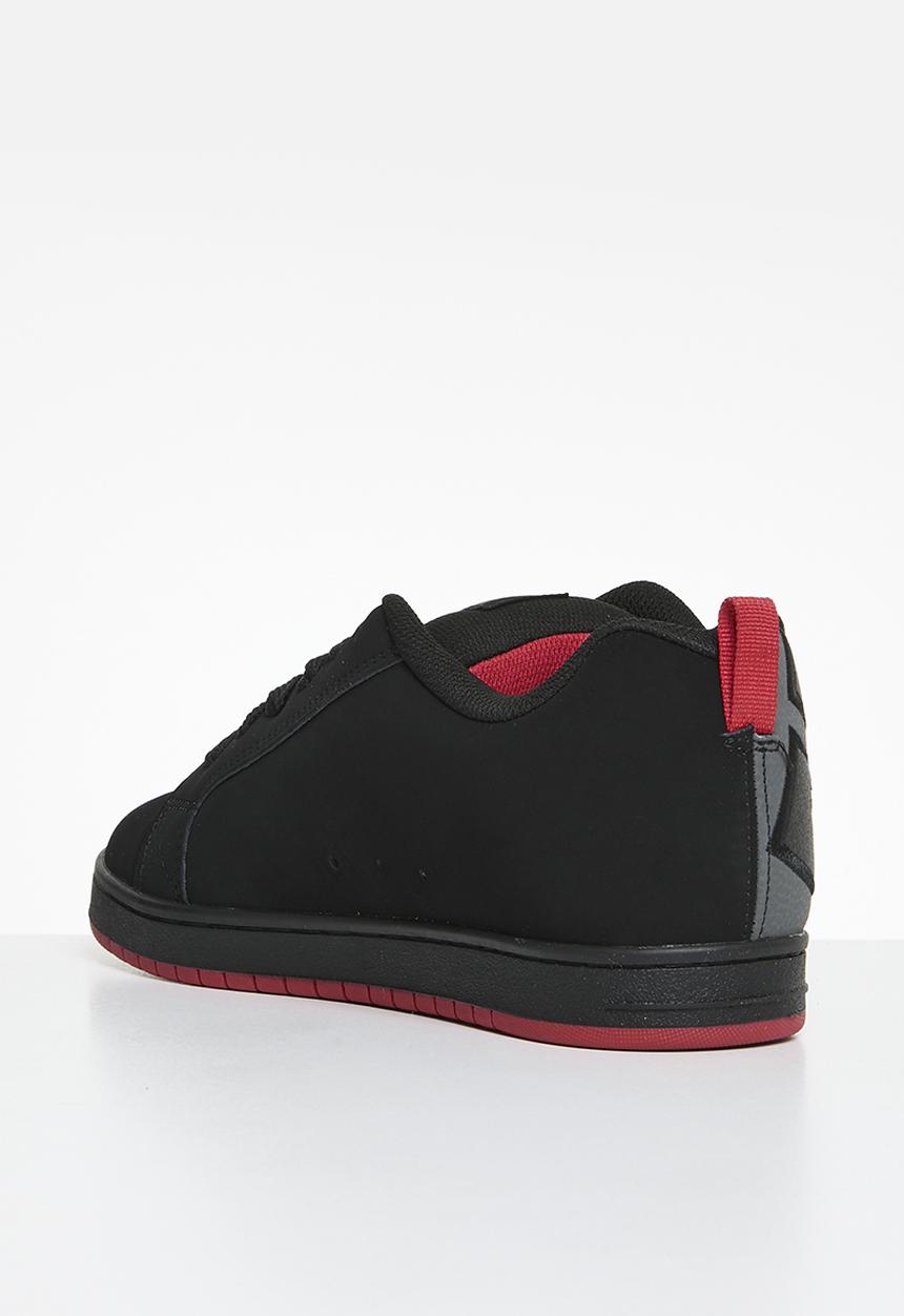 DC - CCourt Graffik Sq - Black/Grey/Red