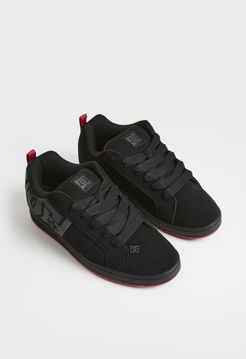 DC - CCourt Graffik Sq - Black/Grey/Red