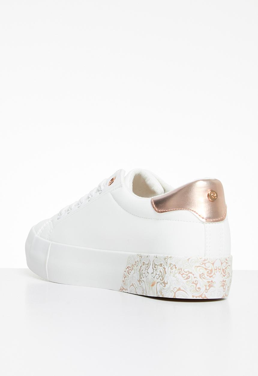 Pierre Cardin - Paisley 2 Sneaker - White Gold