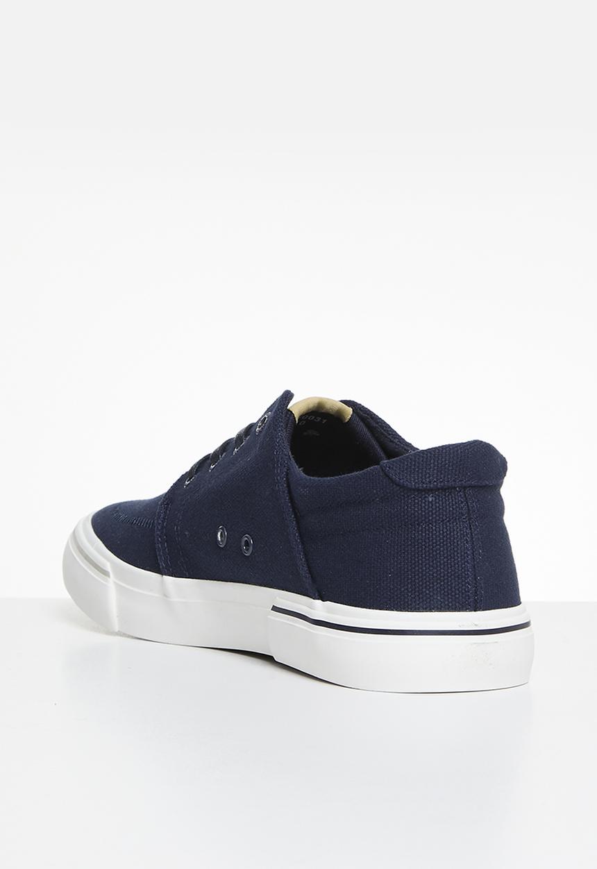 POLO - Classic canvas sneaker - navy