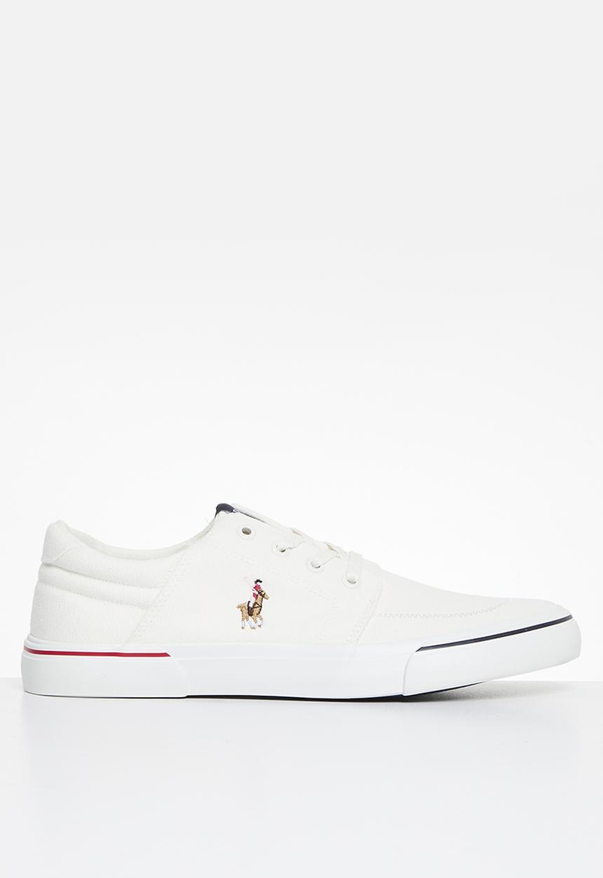 POLO - Classic canvas sneaker - white