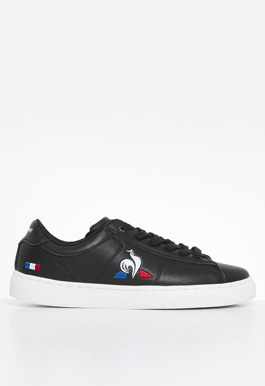 Le Coq Sportif - Court prestige m - black/optical white