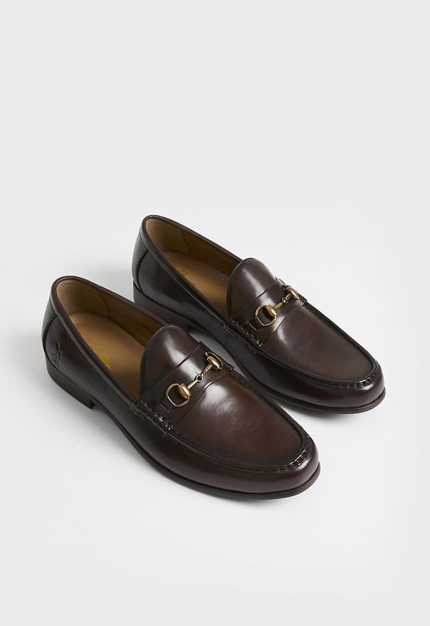 POLO - Horsebit moccasin - tan
