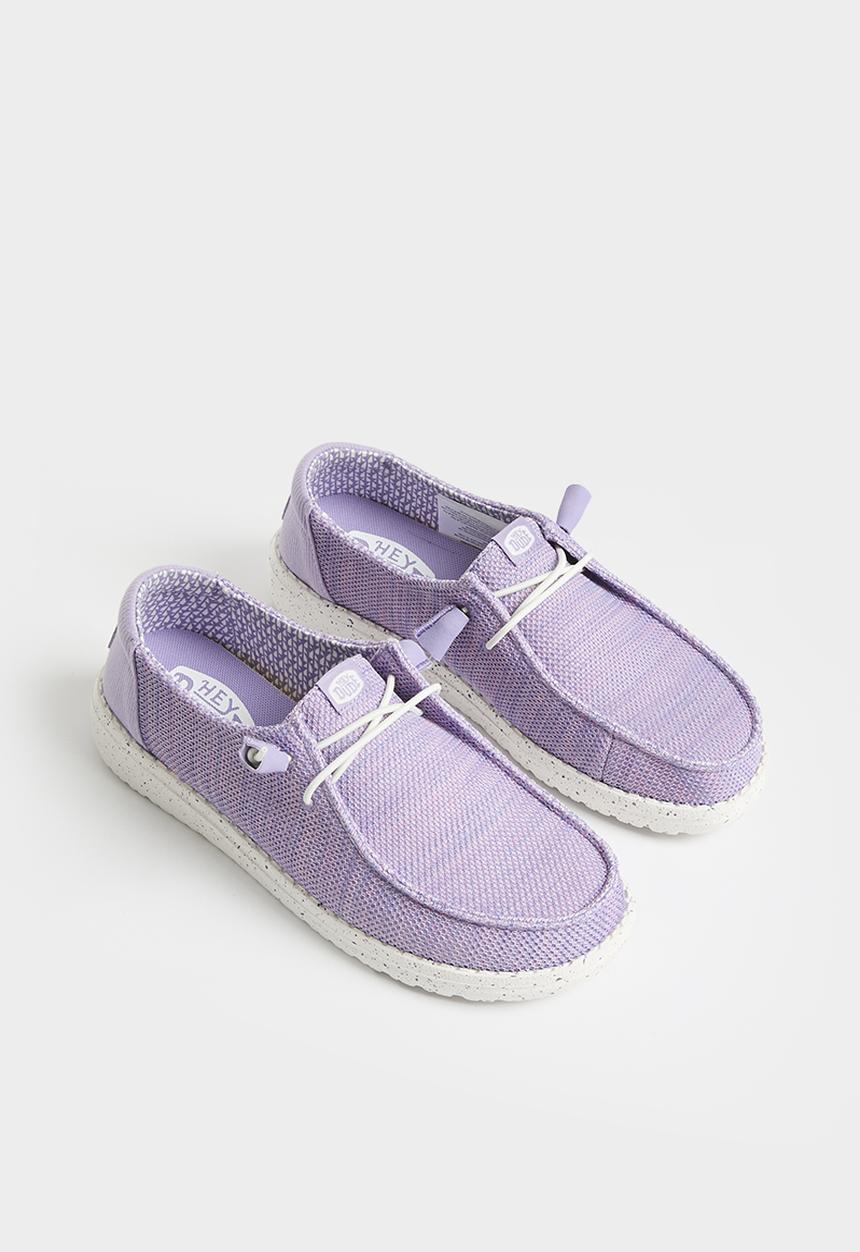 Hey Dude - Wendy Stretch Mesh Slip-On - Lilac Multi