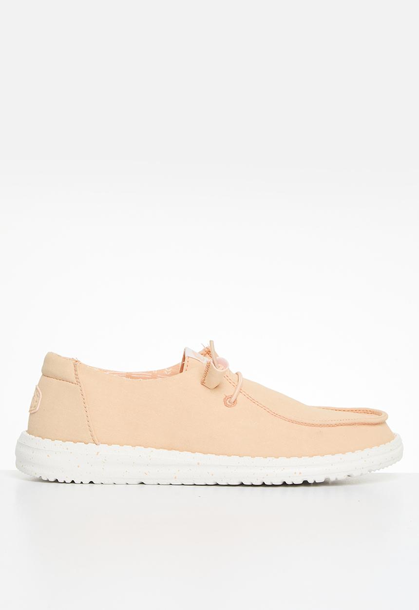 Hey Dude - Wendy Stretch Canvas Slip-On - Peach