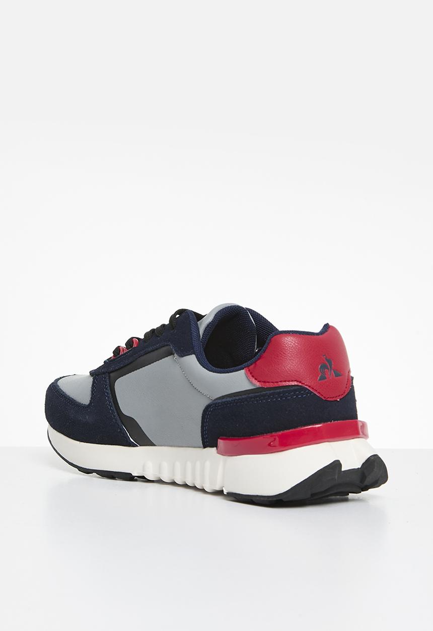 Le Coq Sportif - Riviera m - vaporous grey/dress blue/red