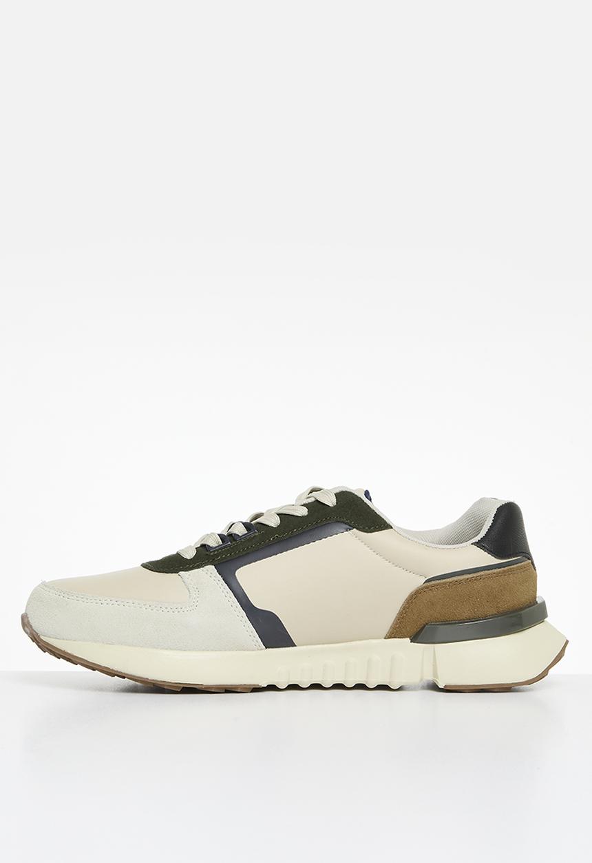 Le Coq Sportif - Riviera m - tan/olive/black
